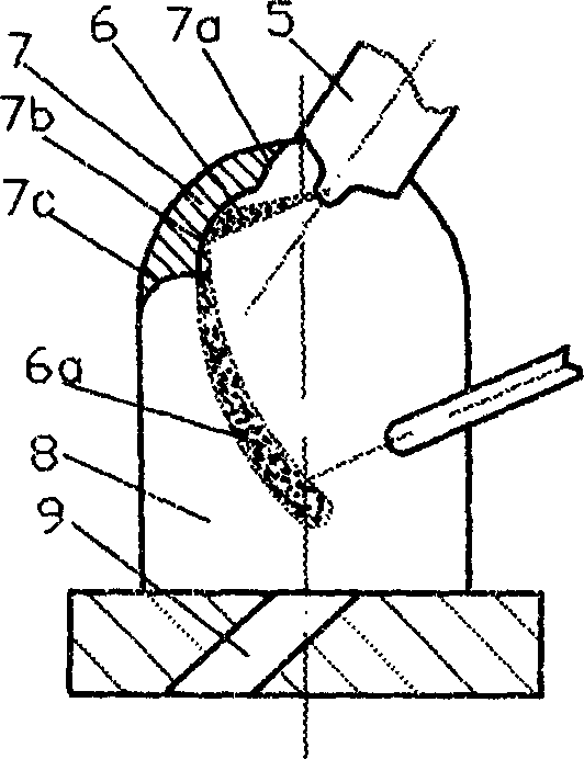 Collision spray vortex chamber of internal combustion engine