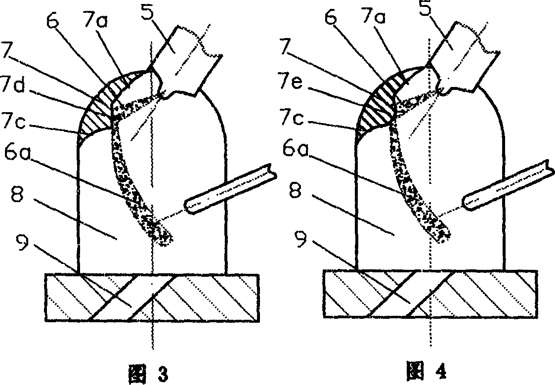 Collision spray vortex chamber of internal combustion engine