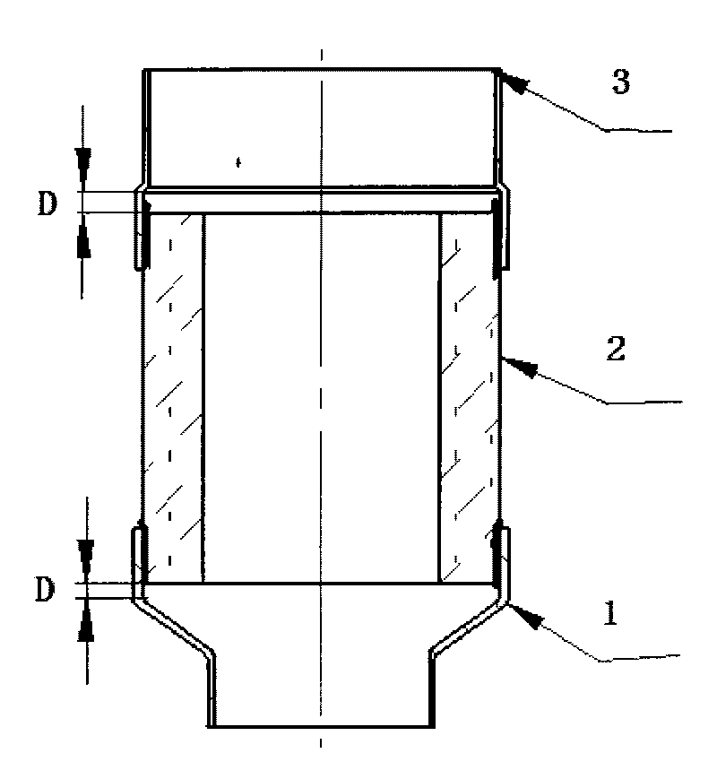Method for sealing stainless steel and ceramic