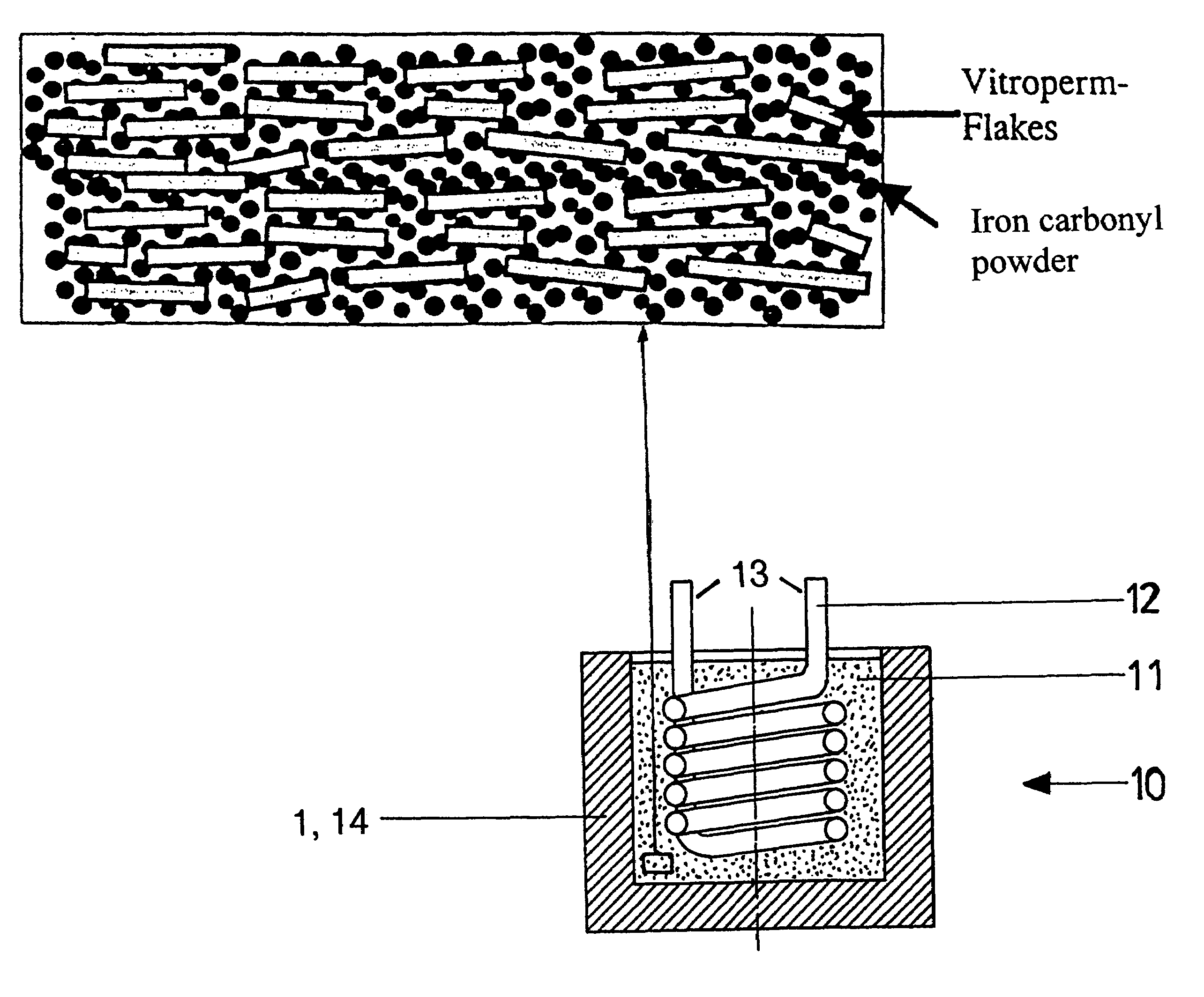 Inductive component and method for producing the same