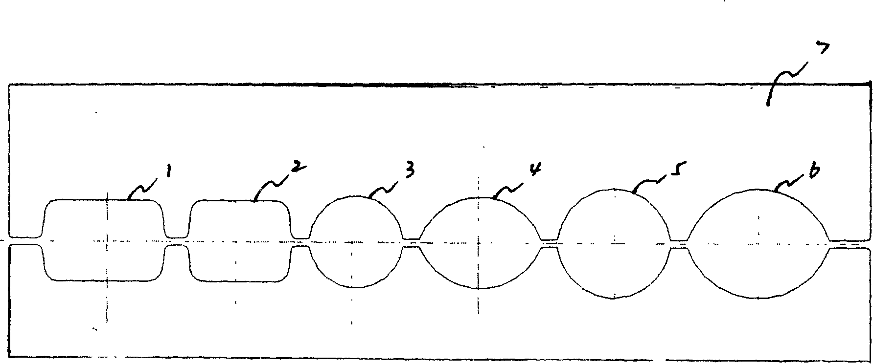Method for rolling large circular steel by primary rolling mill