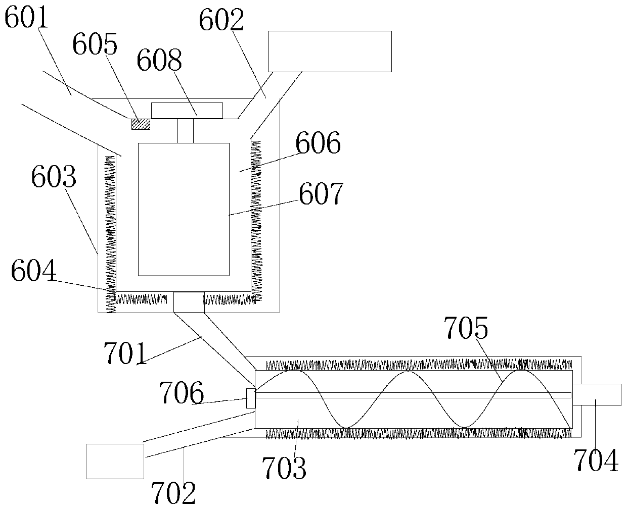 New tea instant food processing method and preparation device