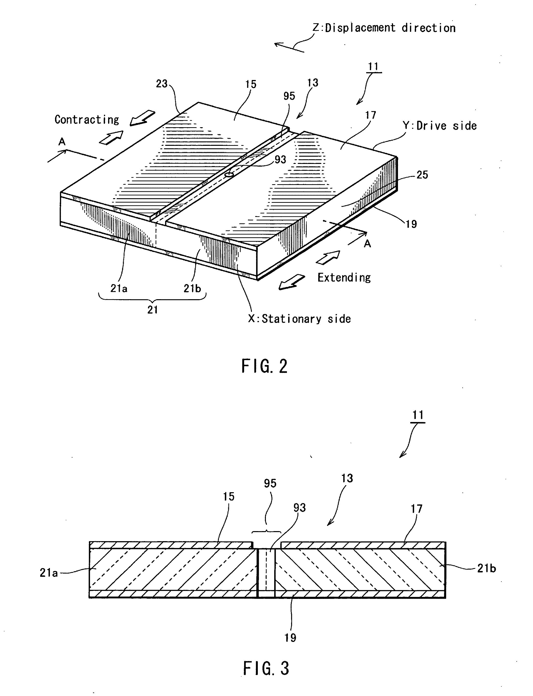 Electrical connecting structure and electrical connecting method for piezoelectric element, piezoelectric actuator, and head suspension