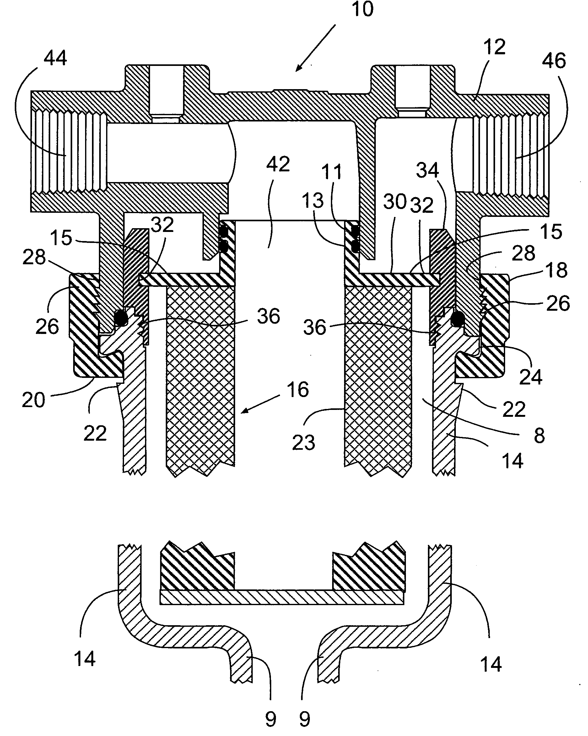 Mass or energy transfer cartridge and module