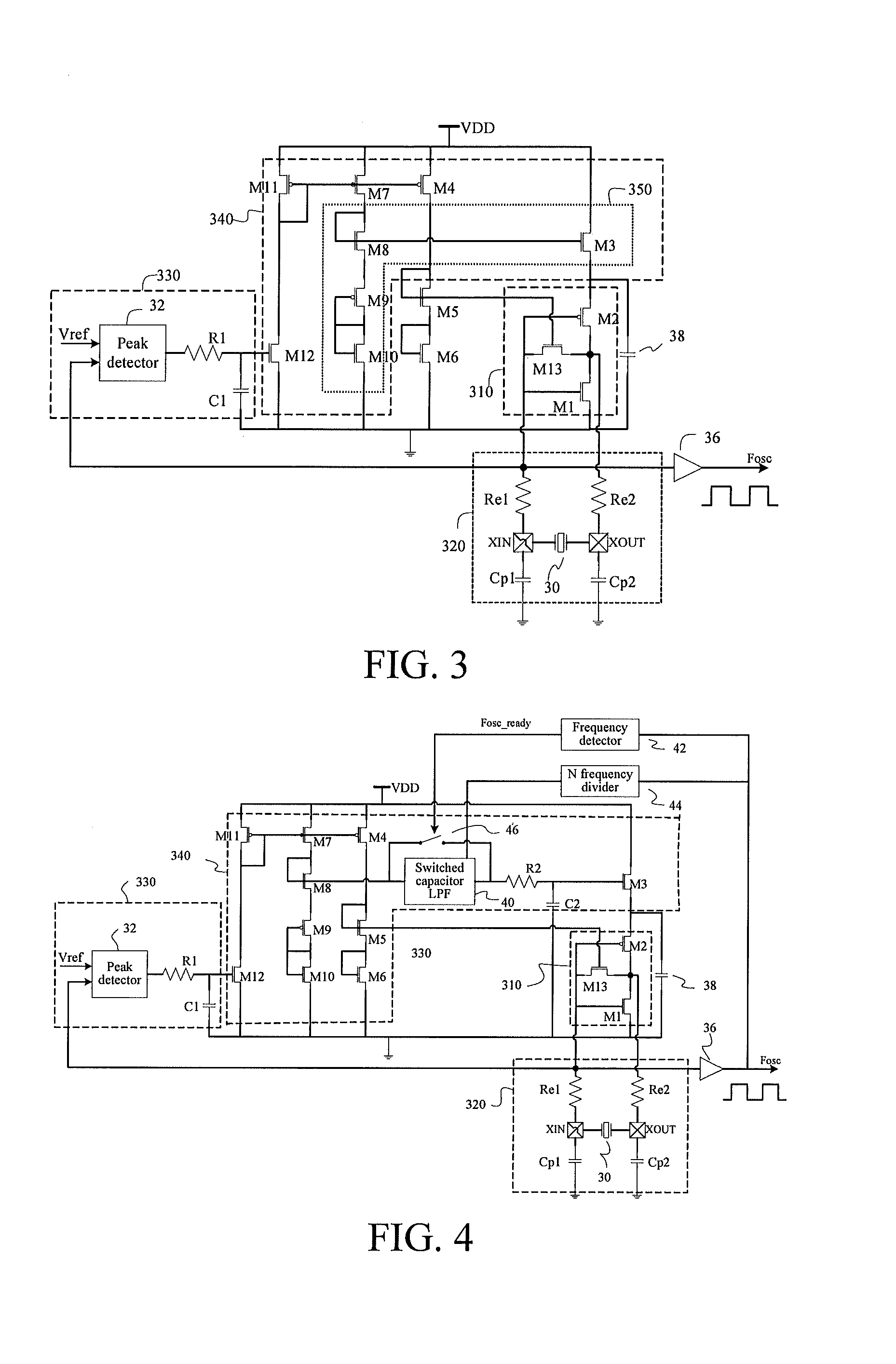 Crystal oscillator circuit having low power consumption, low jitter and wide operating range