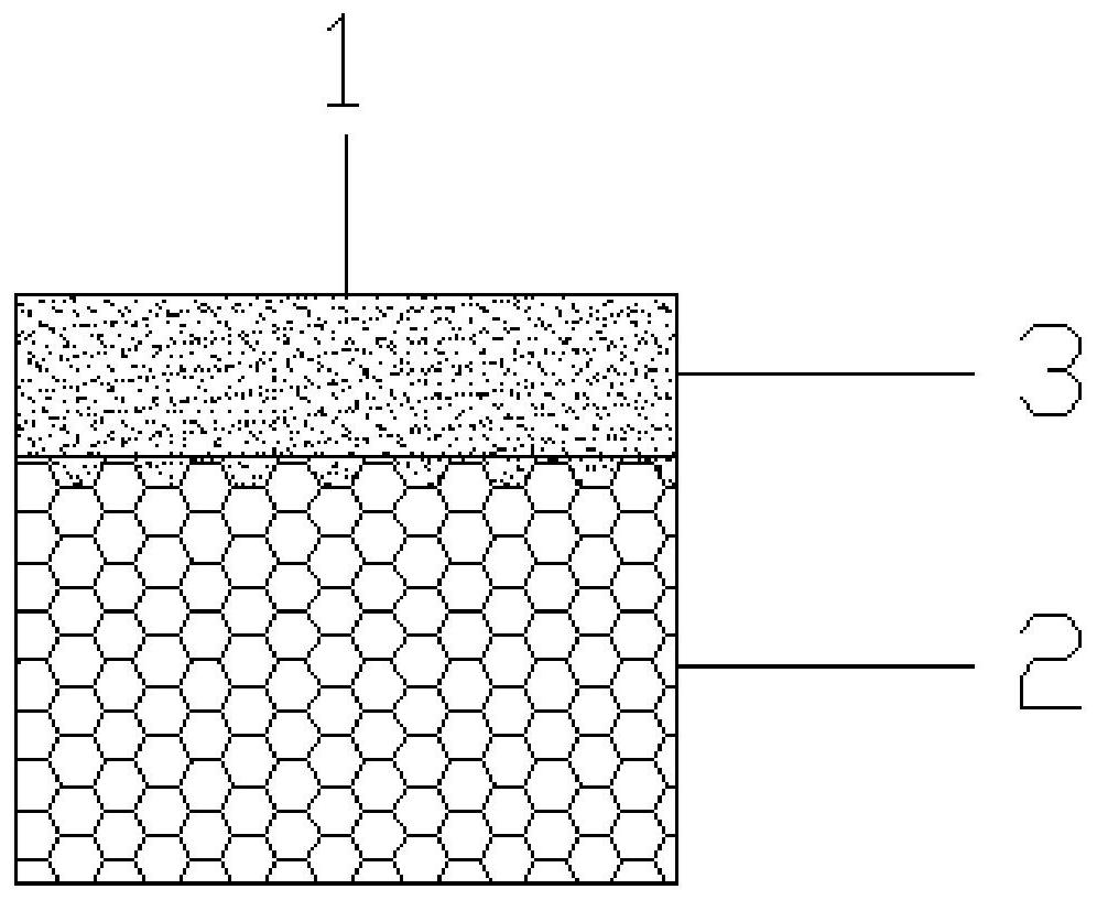 A special standard gunpowder block for graphic fireworks lattice structure and its preparation method