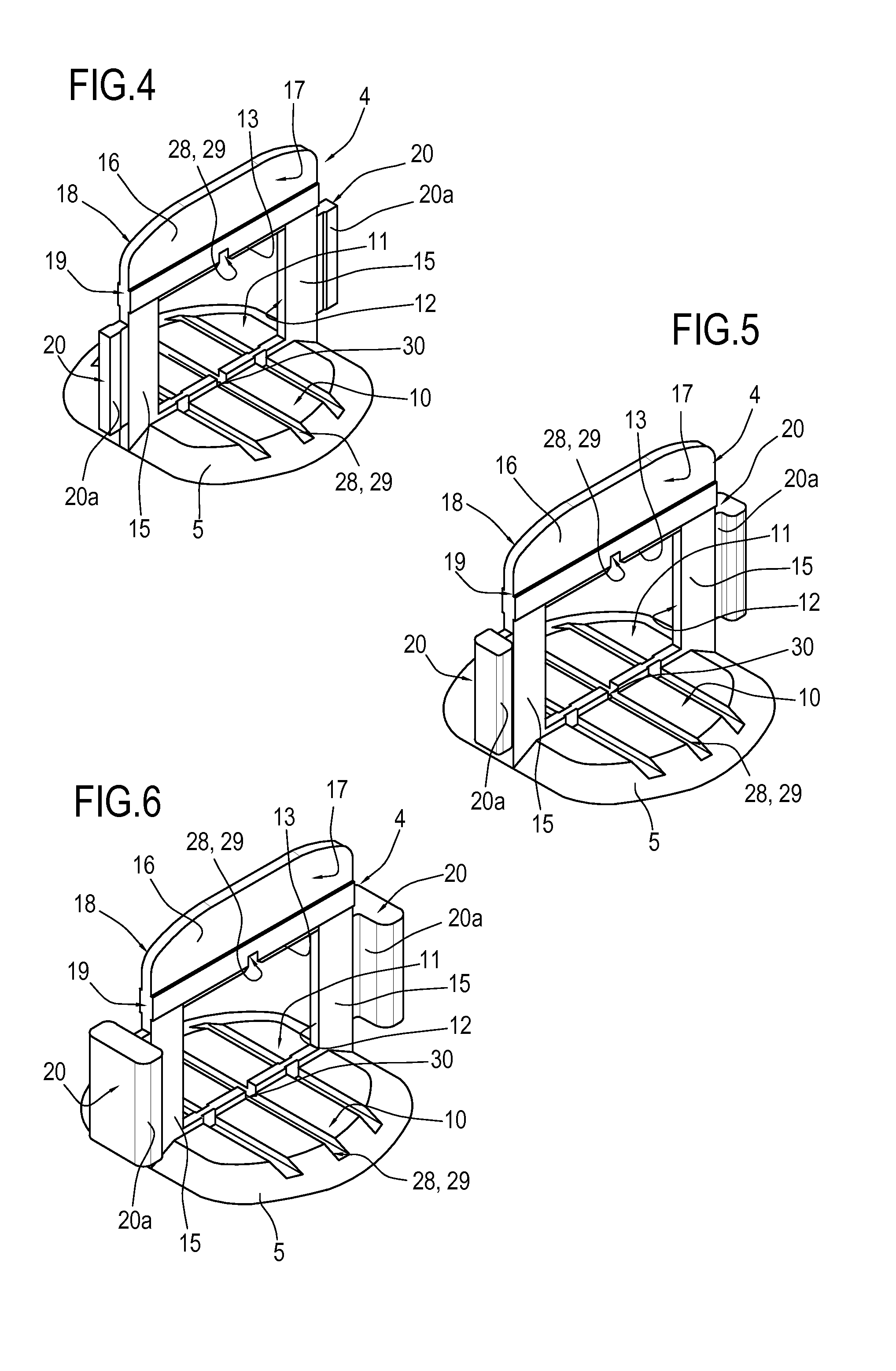 Leveling and aligning device for installing tiles