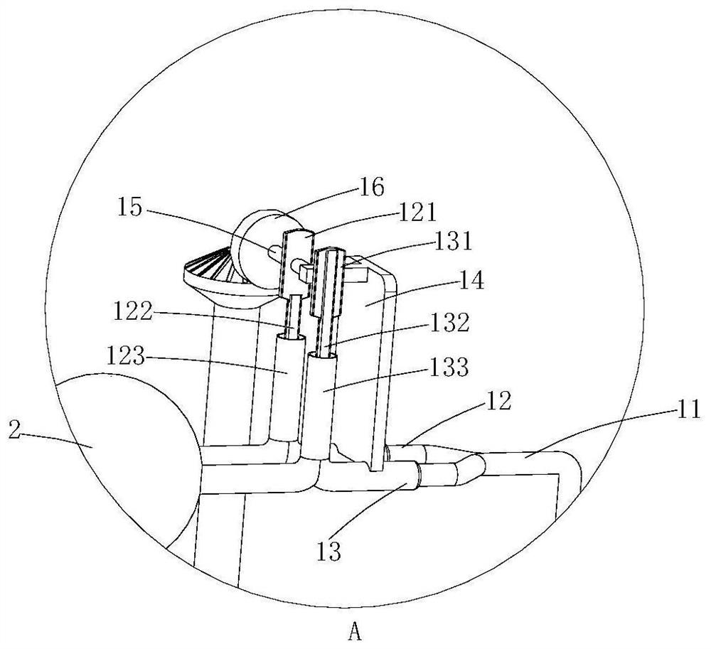 A device for extracting nitrosamine compounds