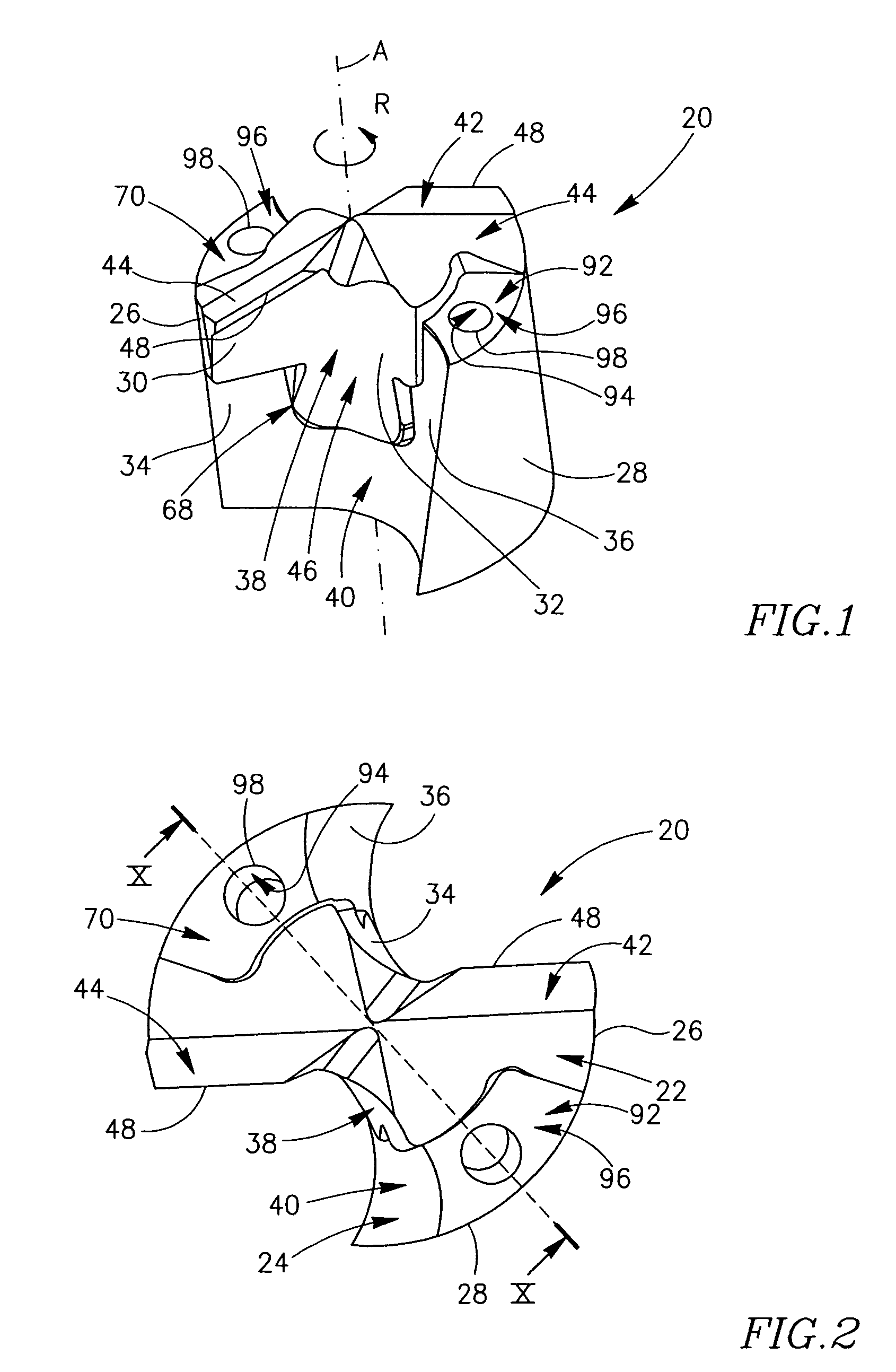 Cutting tool assembly and cutting head therefor