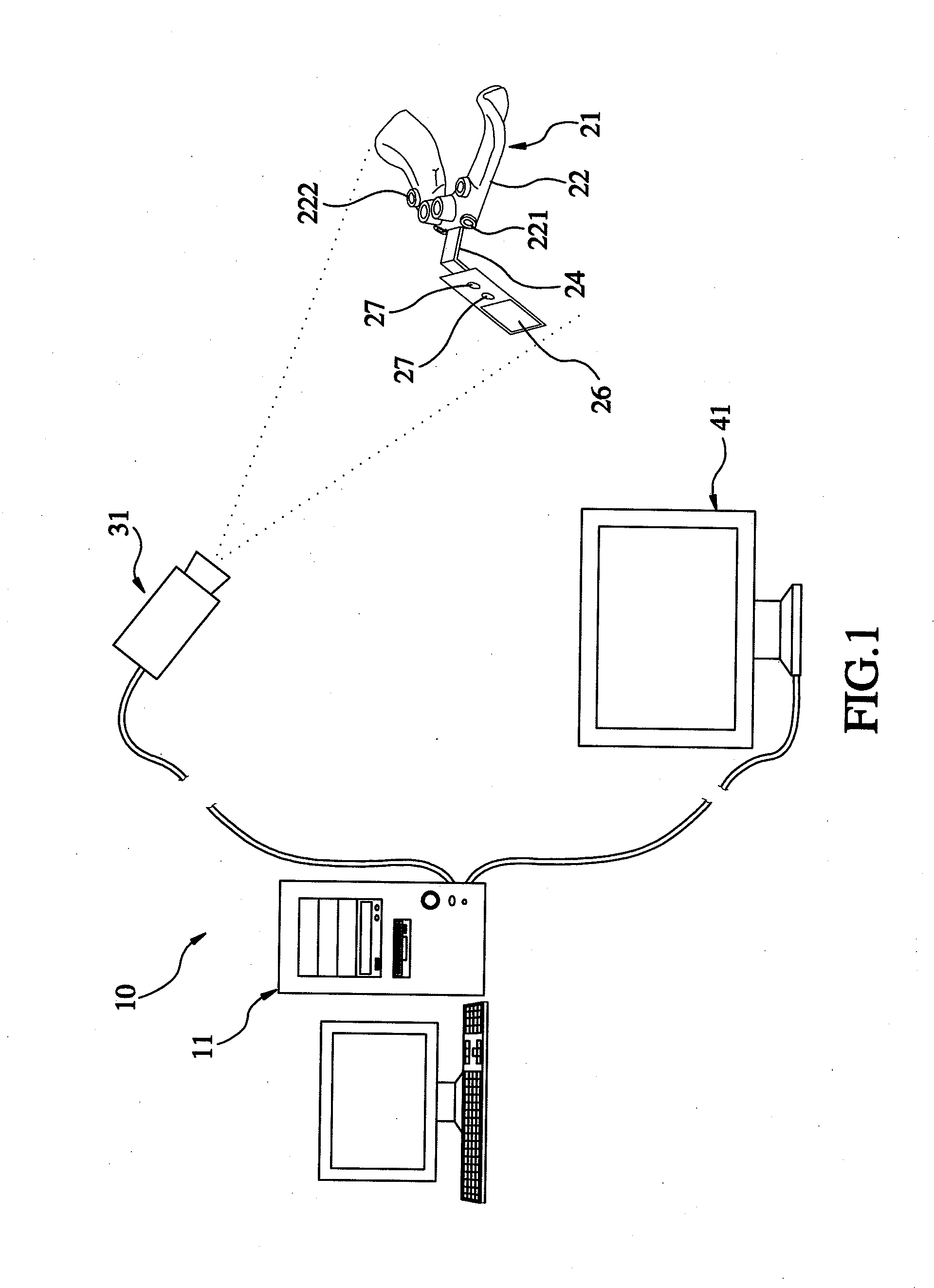 Computer-aided positioning and navigation system for dental implant