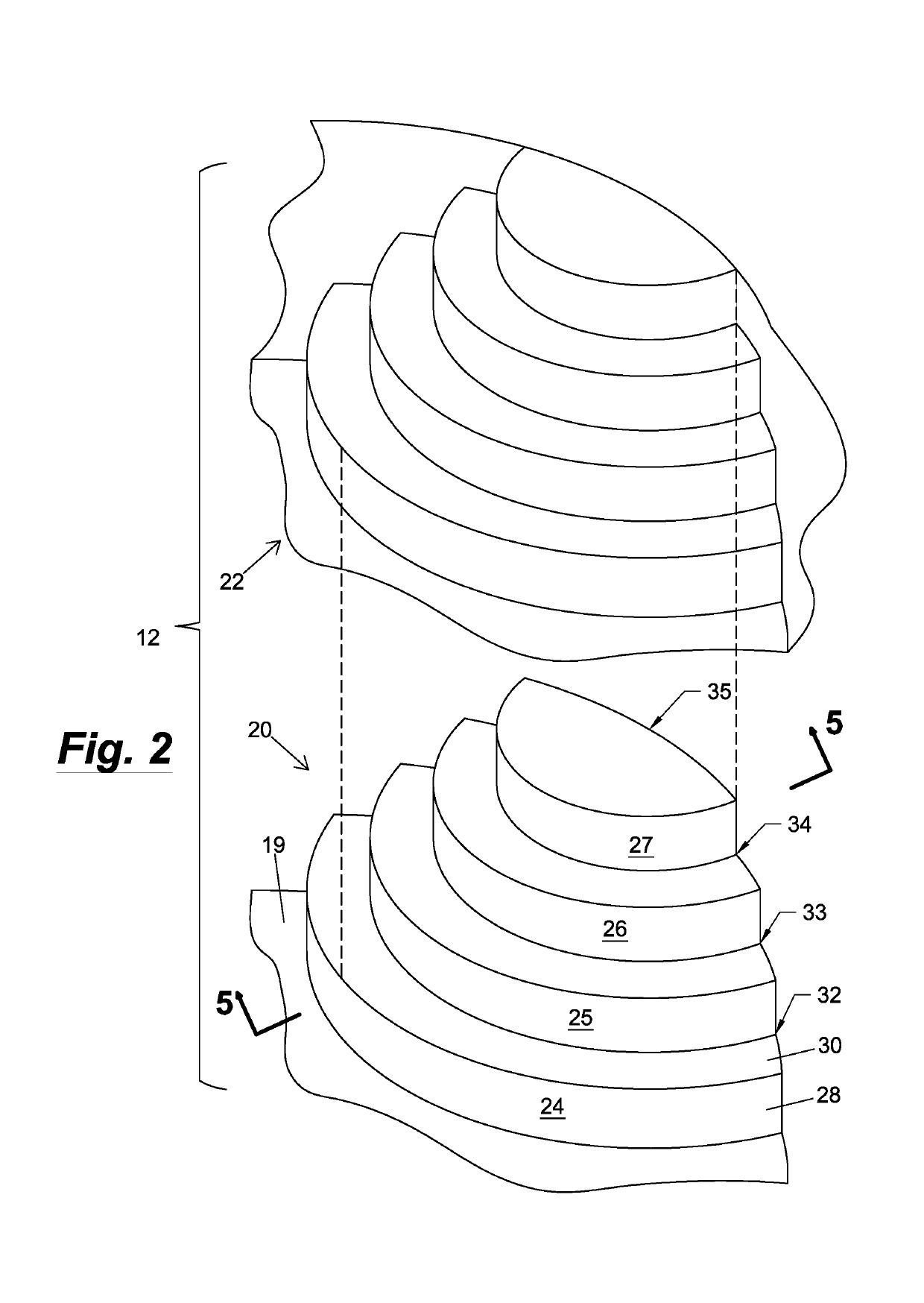 Pool stair assemblies and methods of installing a pool stair assembly