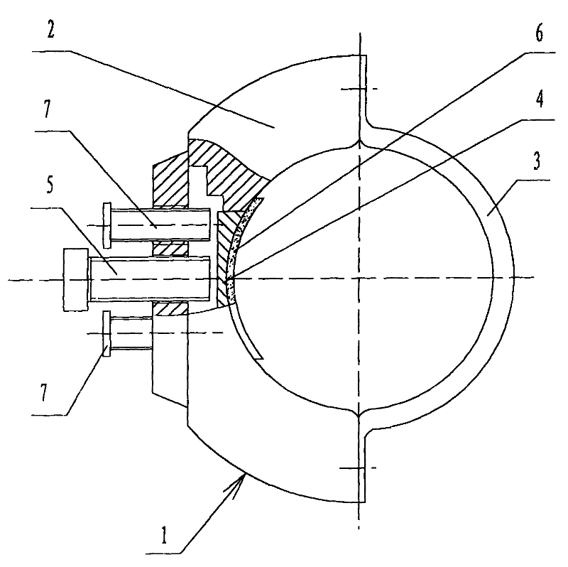 Method for stopping leakage of gas pipeline without gas stopping and welding