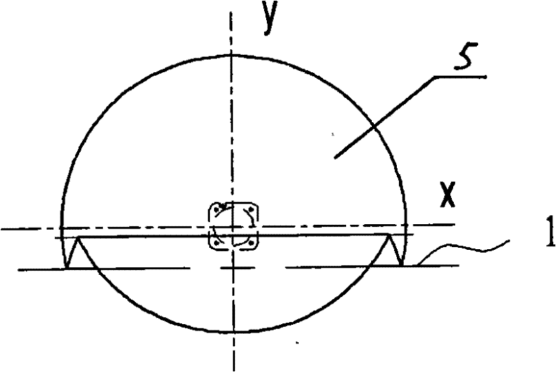 Air bag folding mode of safety air bag for drivers