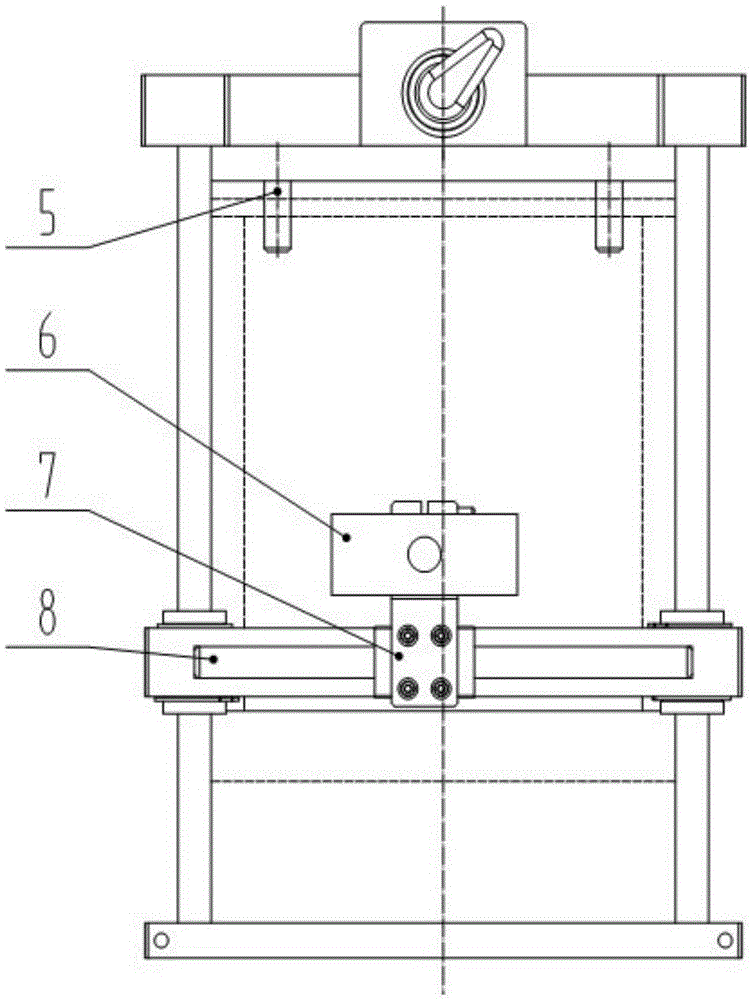 Tool for measuring verticality of side plate of elevator framework