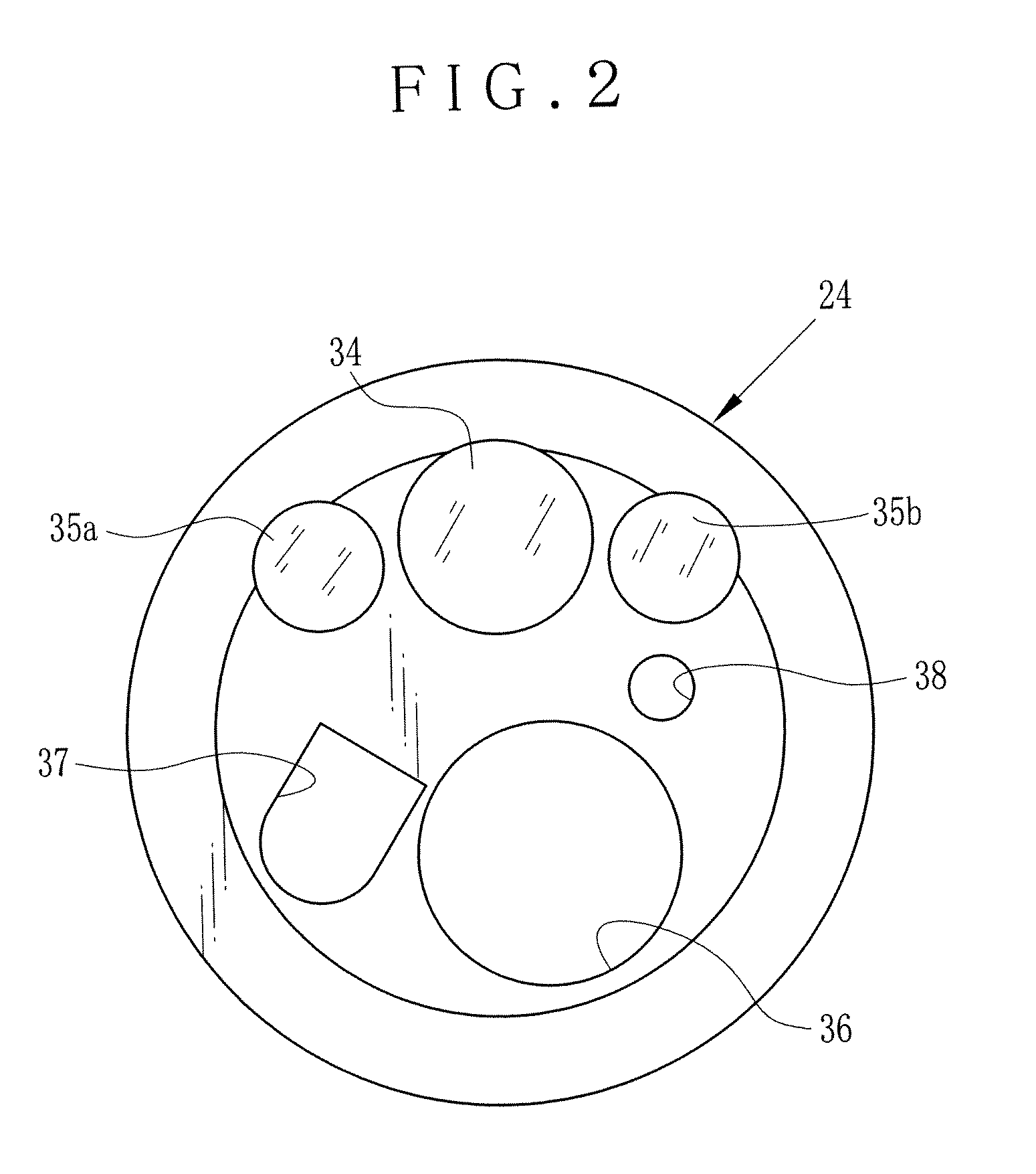 Check valve assembly for endoscope