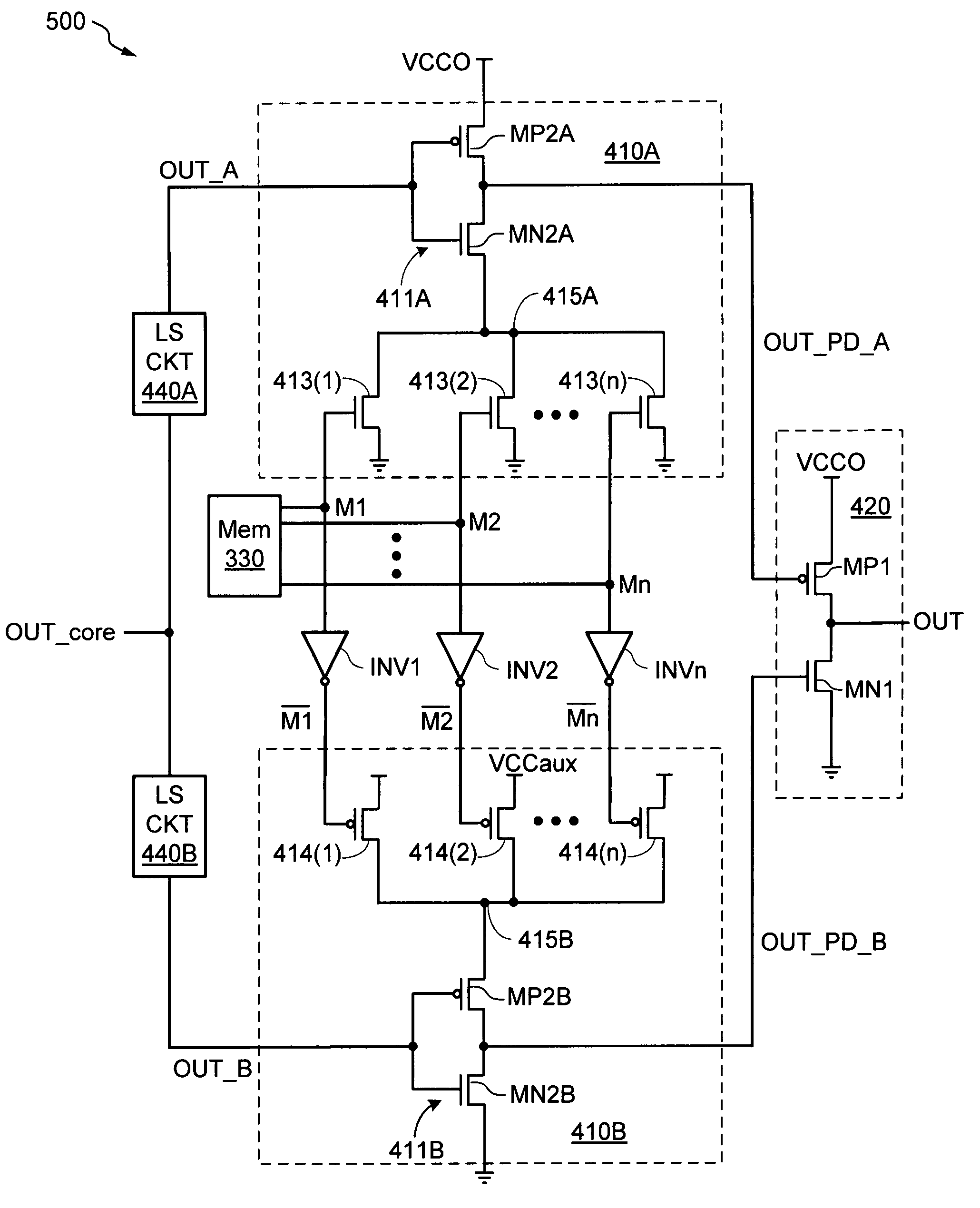 Slew rate control for output signals