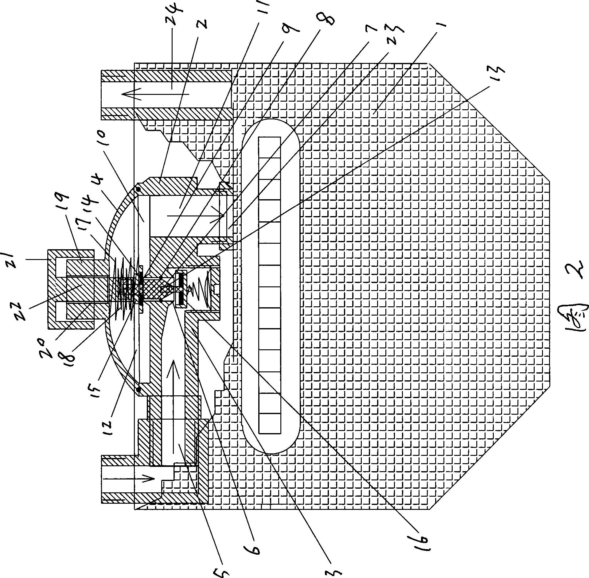 Explosion-proof gas meter