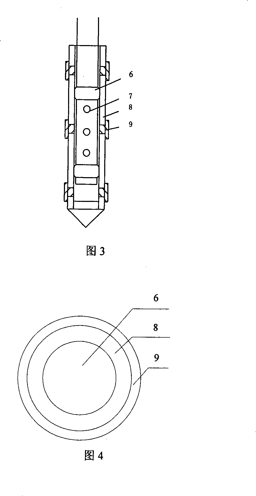 Single-hole composite anchoring pile