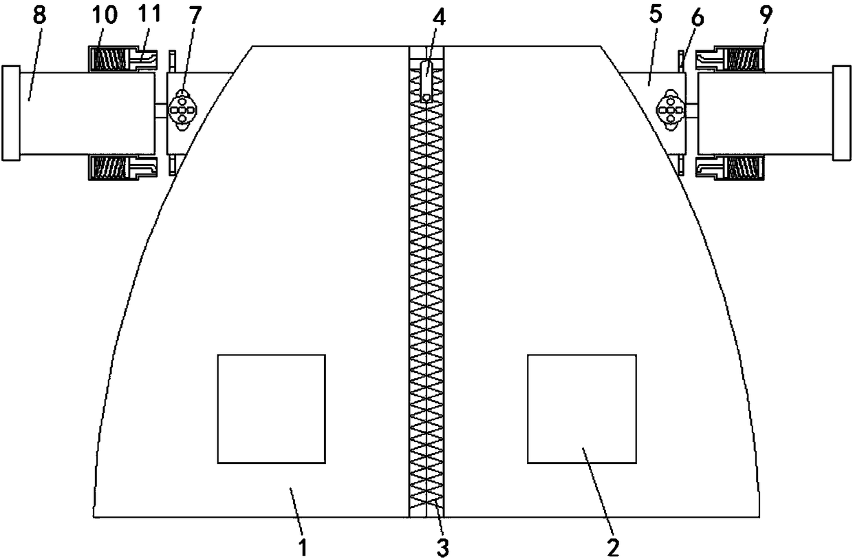 Children's garment with various wear modes