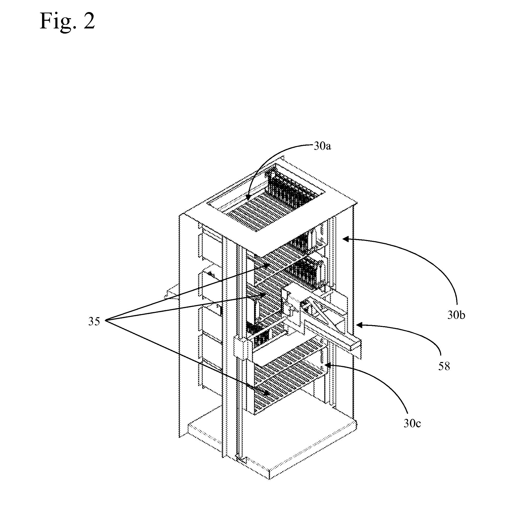 Laboratory module for storing and feeding to further processing of samples