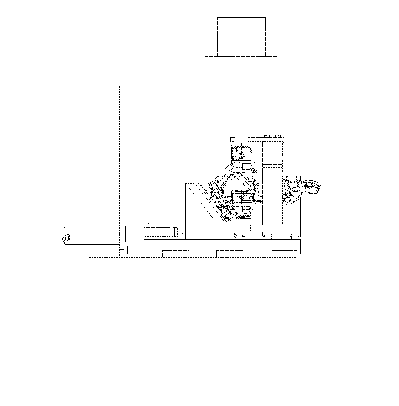 Steering Knuckle Drilling Device