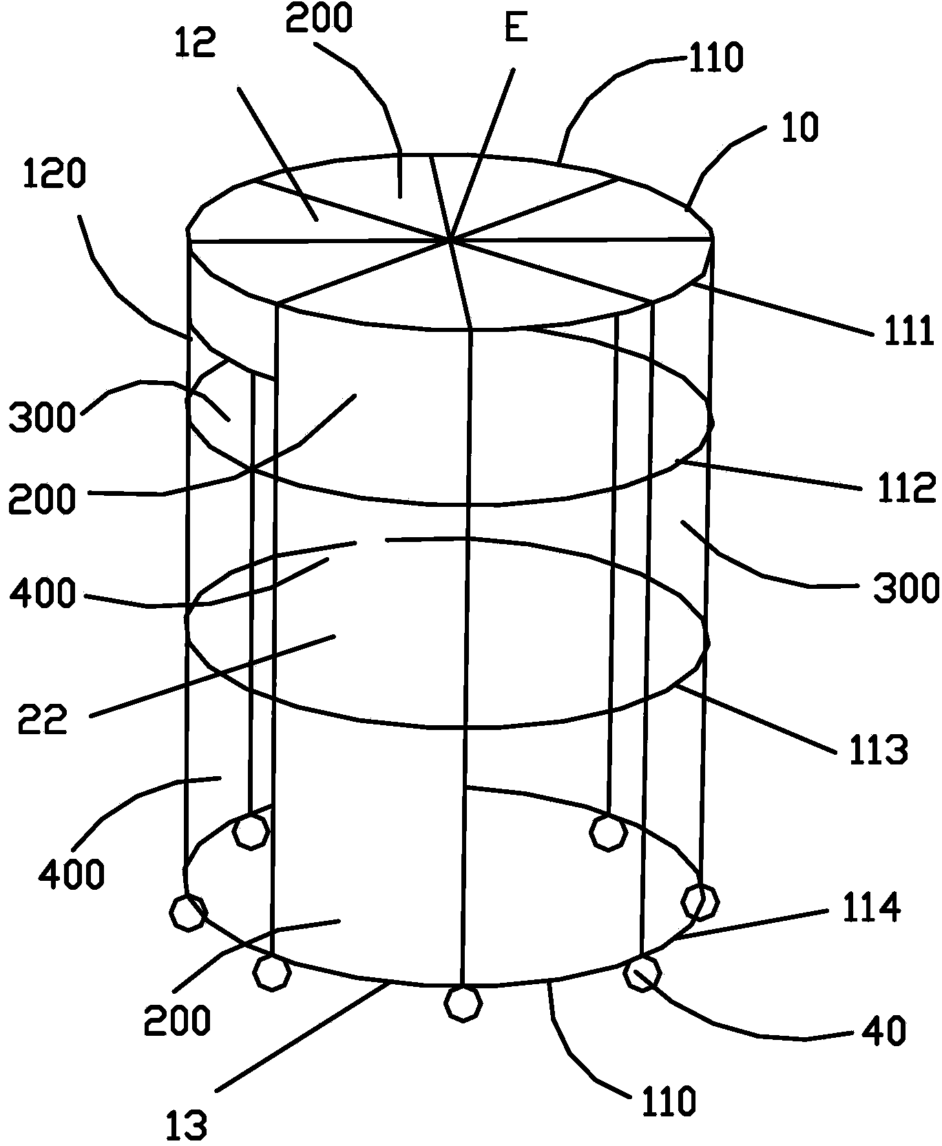 Cage type fire-fighting operation protective device and system thereof