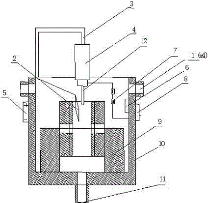 High-efficiency and stable ultrasonic electrolytic descaling device