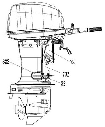 An electric outboard motor