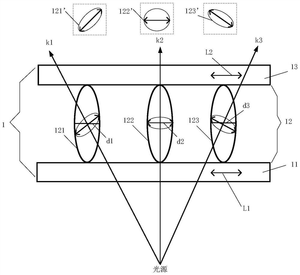 Peep-proof panel, display device and control method of peep-proof panel