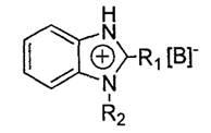 Benzimidazole ionic liquid aid used in rubber processing and preparation method thereof