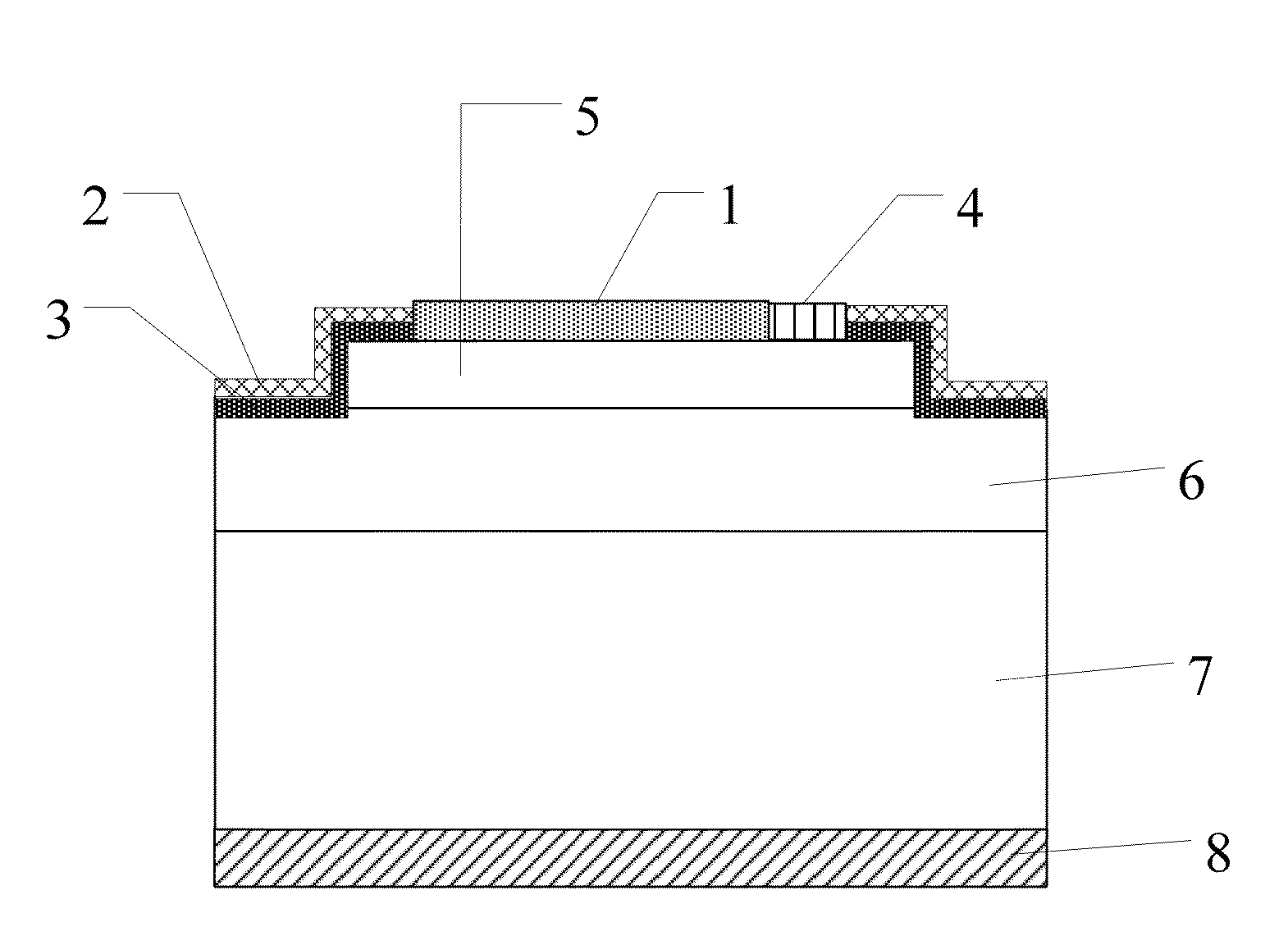 I-Layer Vanadium-Doped Pin Type Nuclear Battery and the Preparation Process Thereof