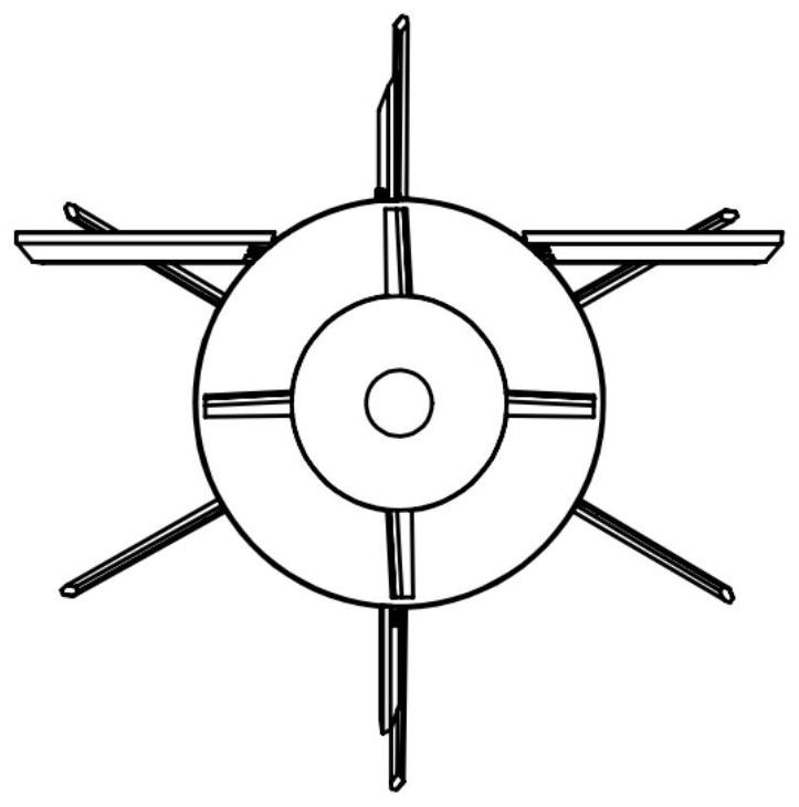 Accurate control rocket with control cabin section and gliding extended range cabin section