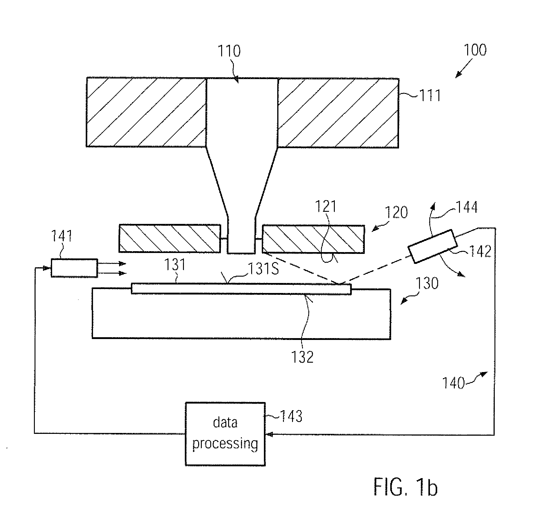 Method and system for detecting particle contamination in an immersion lithography tool