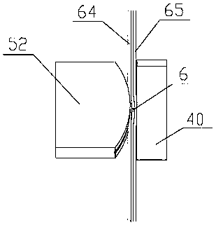 Steel wire rope internal multi-wire spiral contact fatigue, wear and damage detection device and detection method