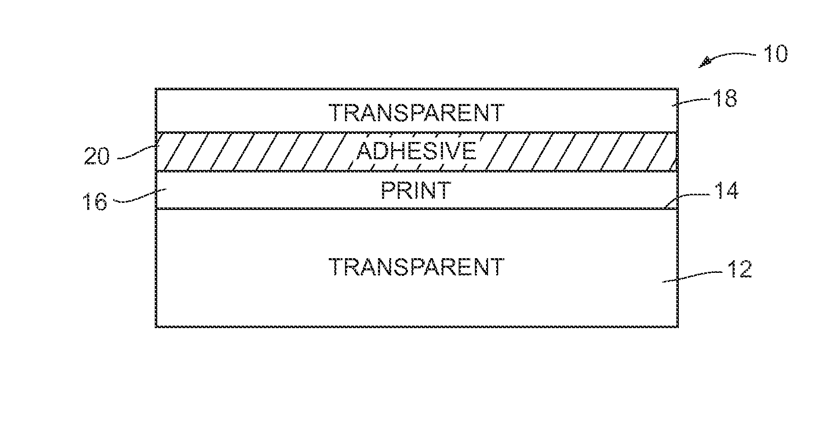 Composite film having barrier properties for use as in-mold labels, article with in-mold labels, and methods of making same