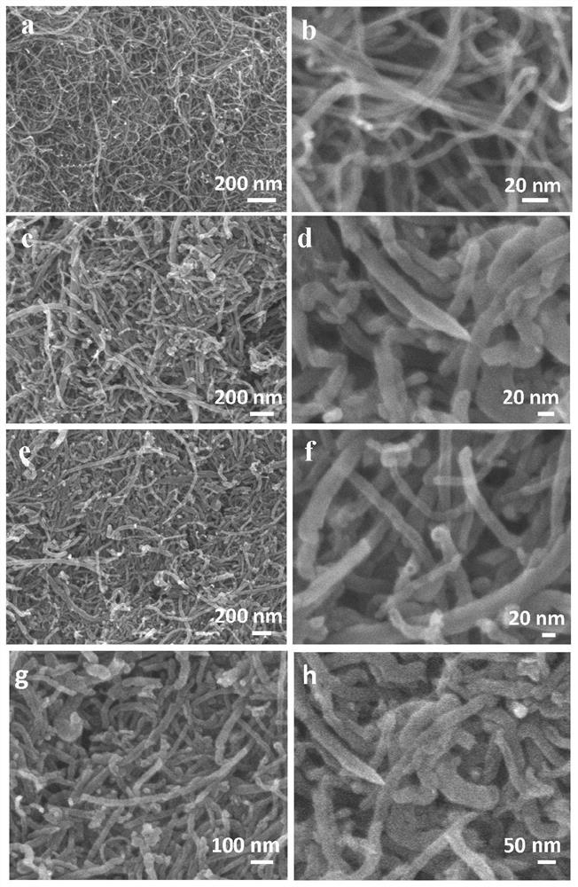 An electrocatalytic reduction of CO using nitrogen-doped carbon nanotubes with different curvatures  <sub>2</sub> Methods