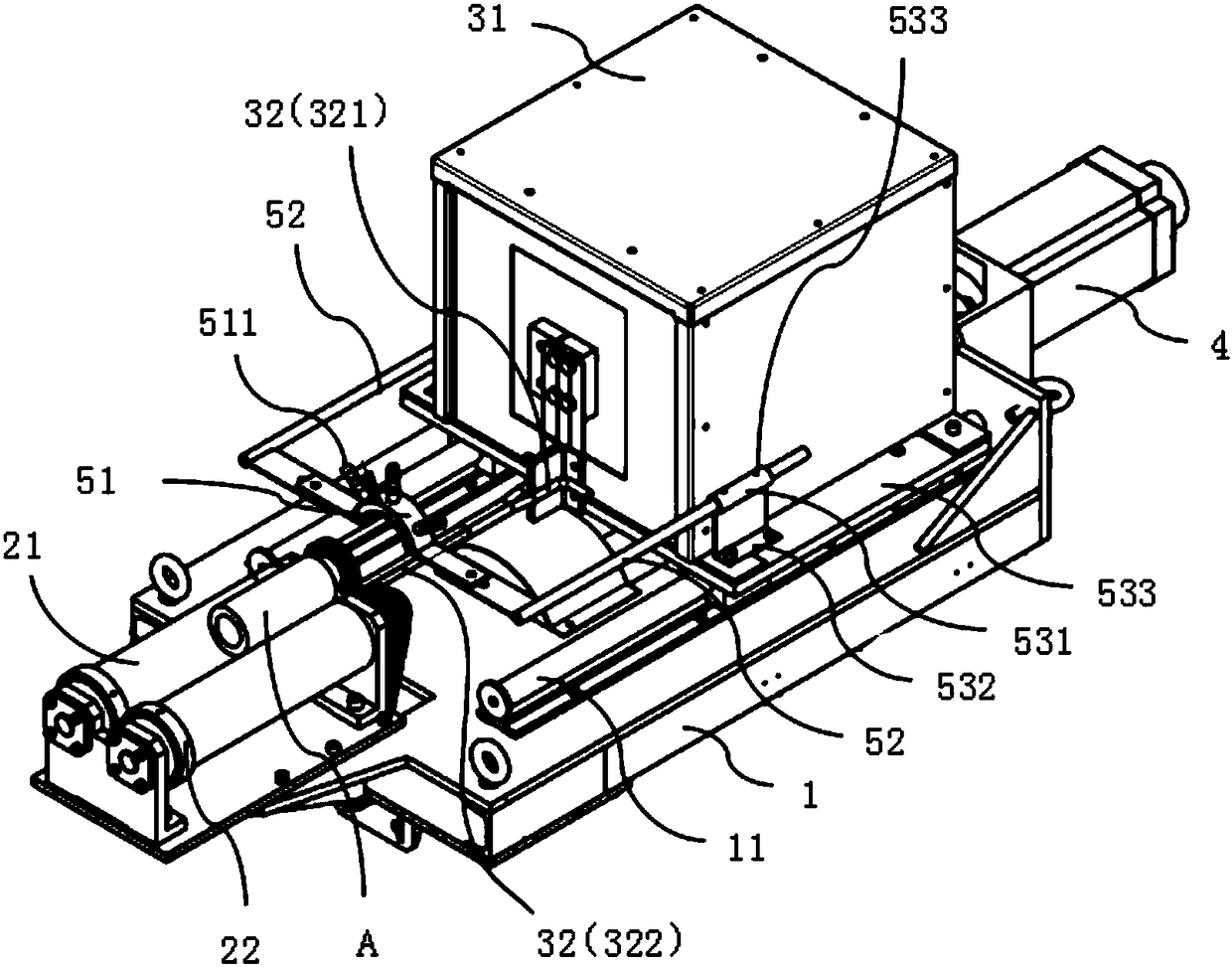 Columnar workpiece inner hole quenching device and equipment