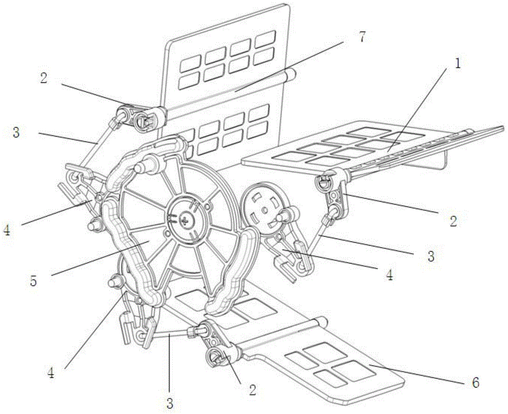 Air exhaust mode adjusting structure of automobile air conditioner