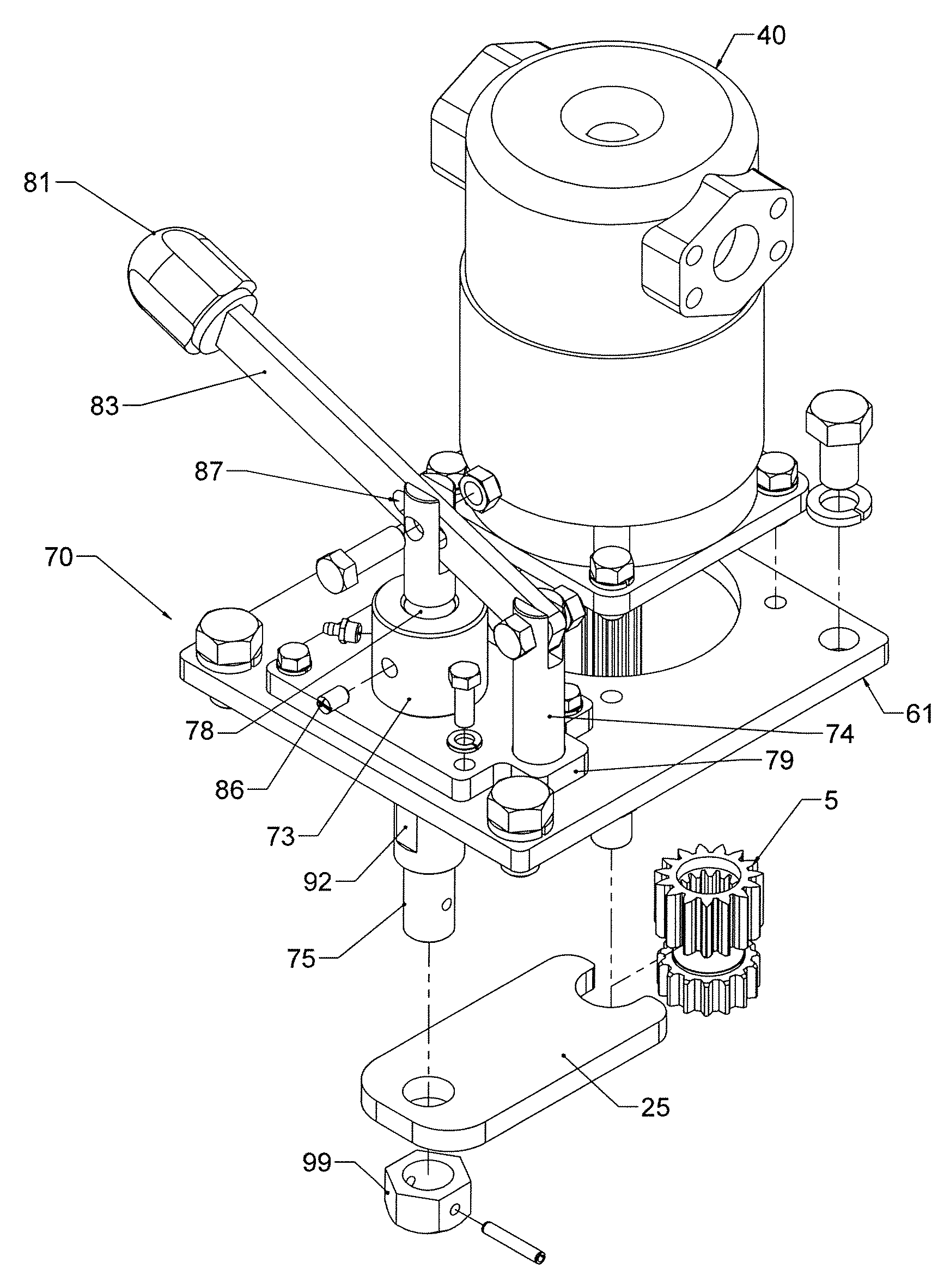 Tong Gear Shift System