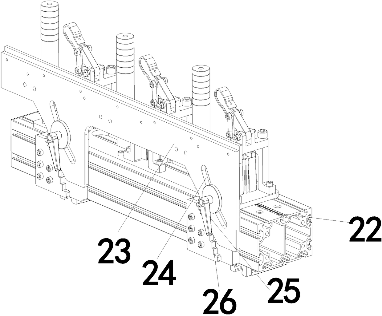 Multifunctional numerical control tenon and mortise machine and achieving method thereof