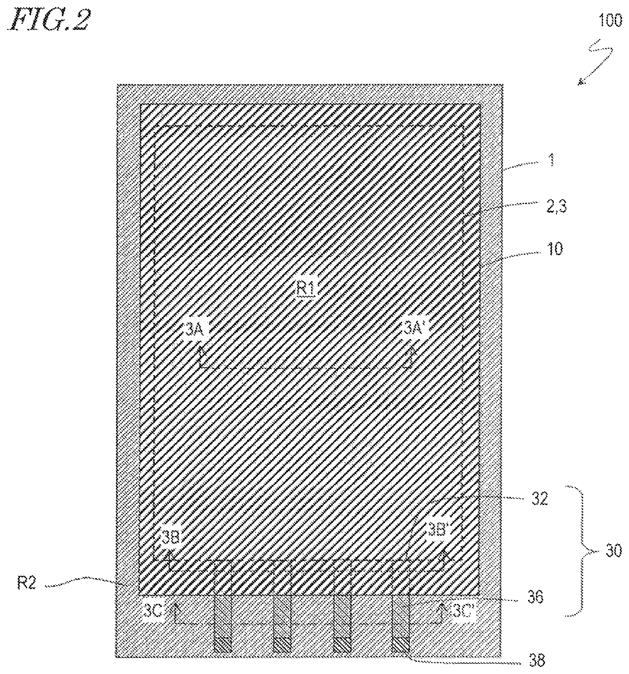 Method for producing organic electroluminescent display device comprising polydiacetylene layer