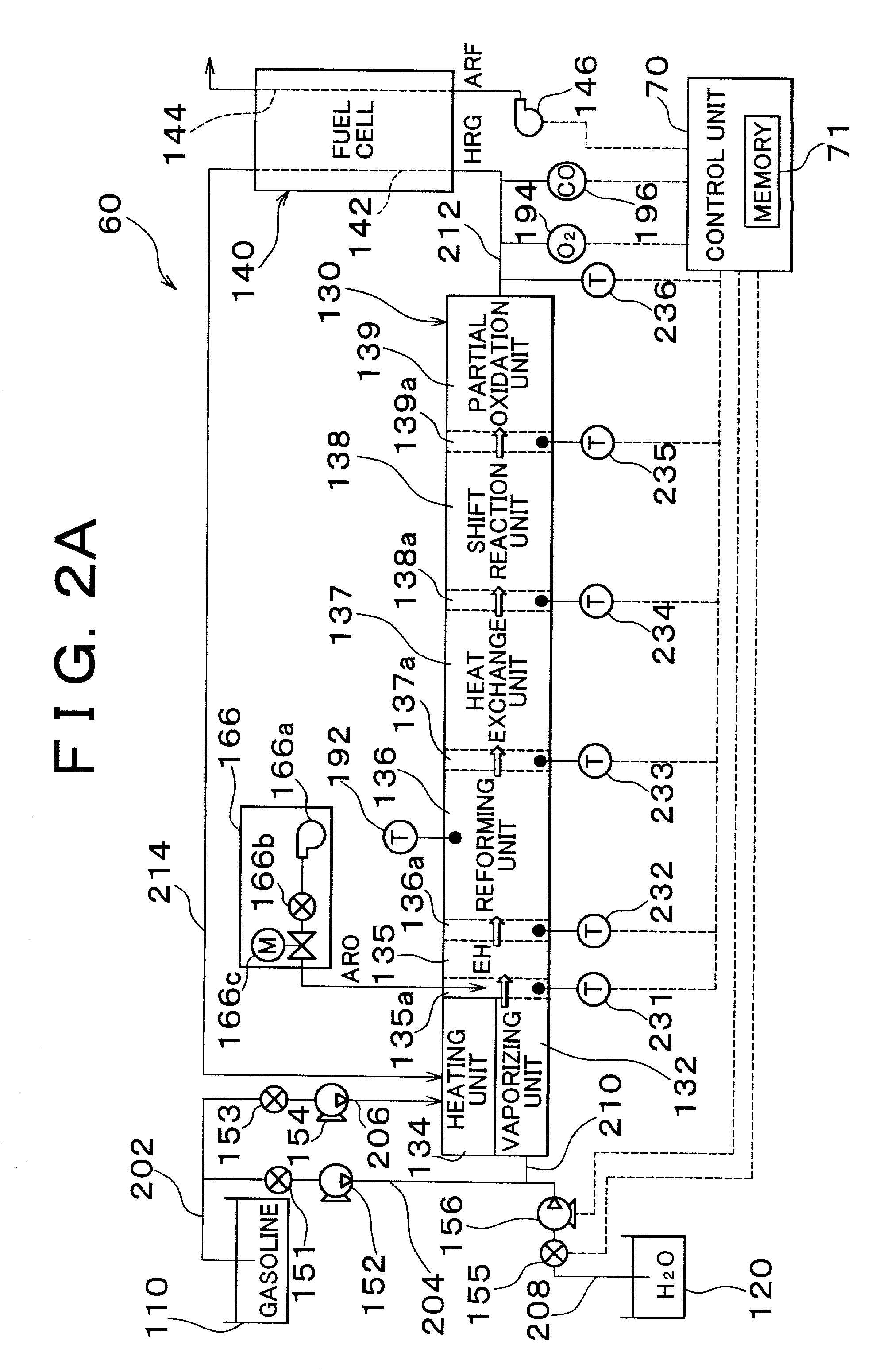 Fuel reforming apparatus and method of controlling same