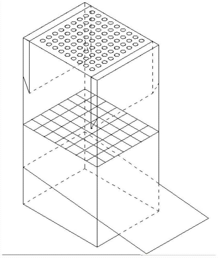 A ground foundation detection device and detection method thereof