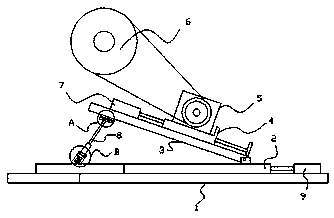 Motor adjusting device for oil pumping unit