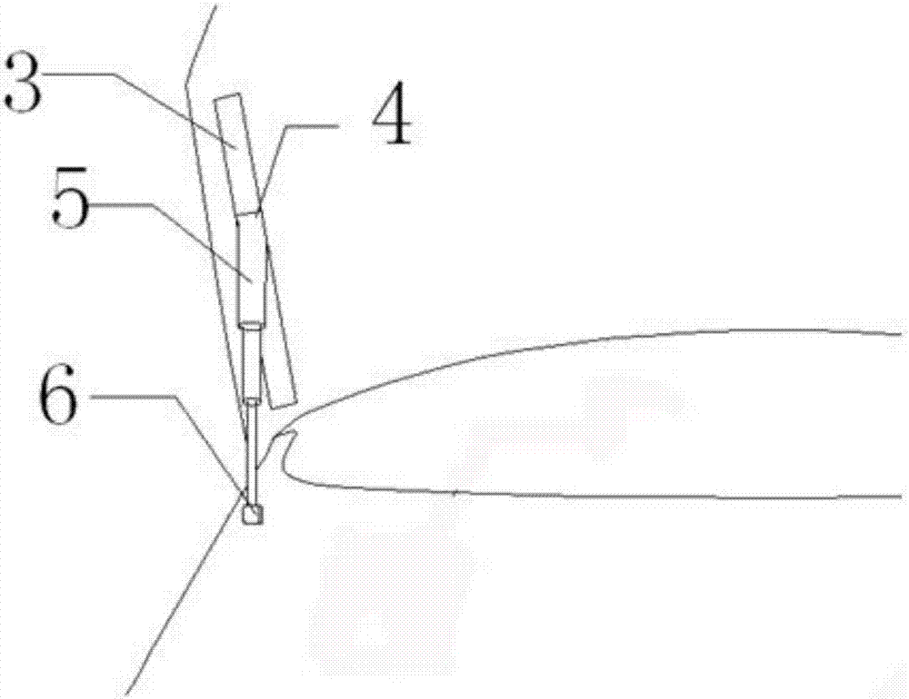 Hydraulic driving arm based on vision system