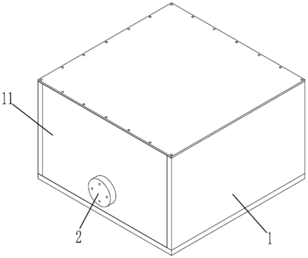 Vehicle-mounted moisture-proof and explosion-proof lithium ion storage battery box