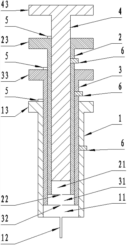 Multistage micro-injection device