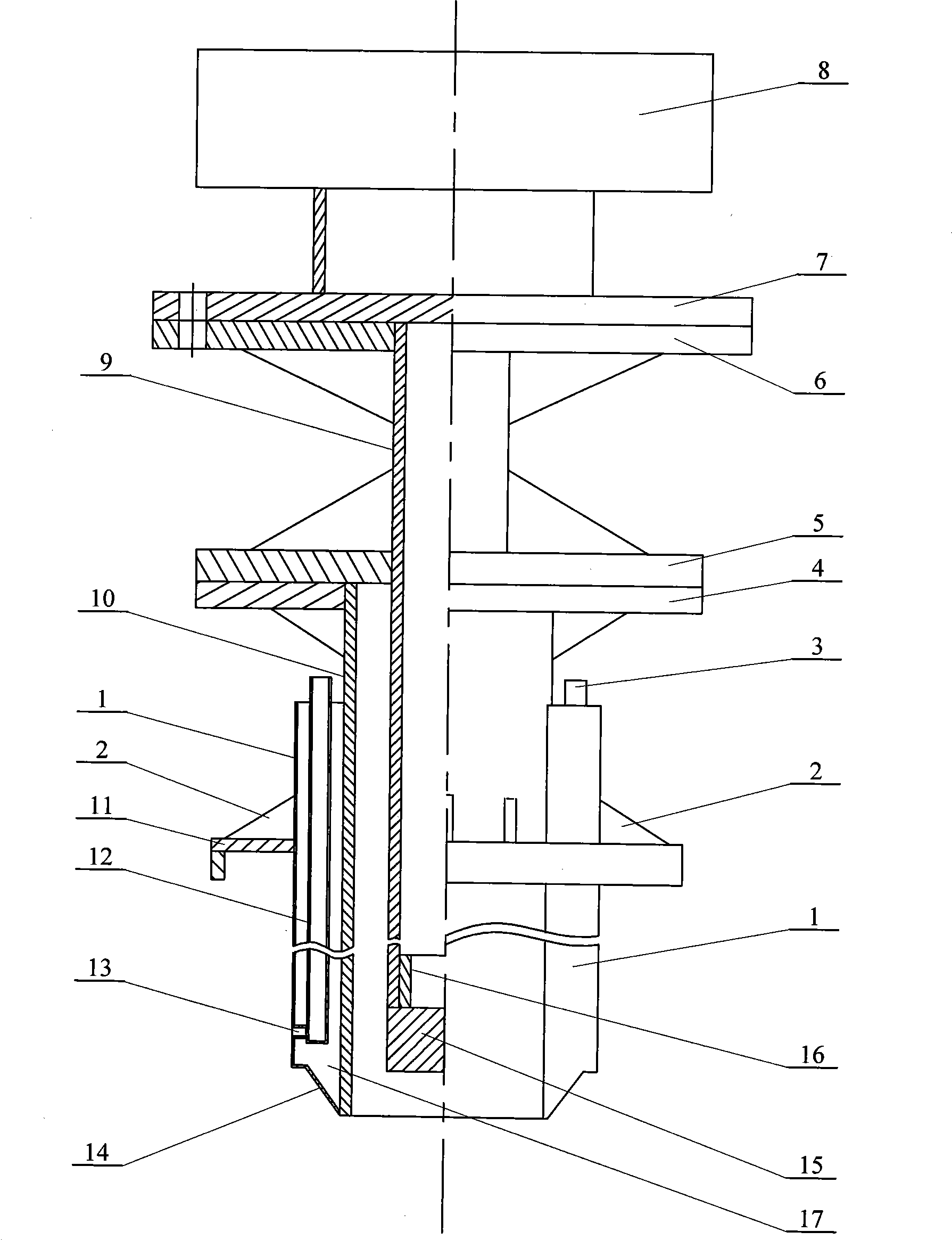 Pile forming apparatus and method for mud-jacking inner-ramming pedestal pile