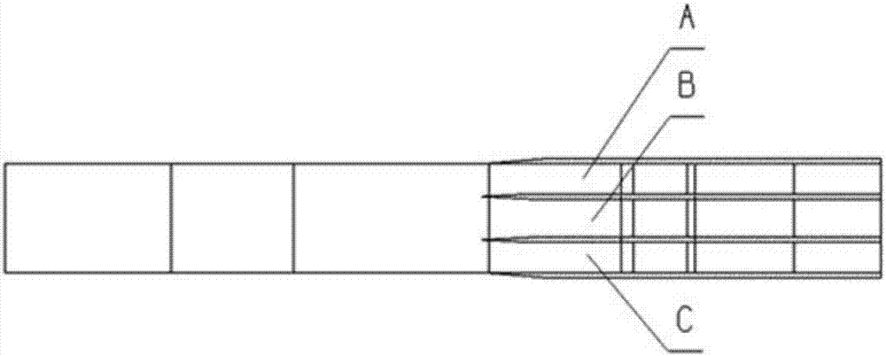 Air inlet channel for double-combustion-chamber scramjet engine and air inlet control method