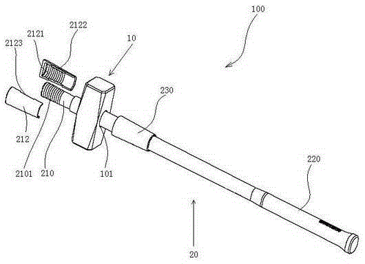 Hand tools including tool shank with tapered wafer lock